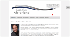 Desktop Screenshot of kanzlei-alsterdorf.de