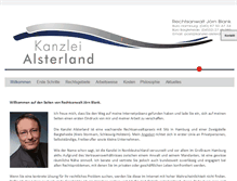 Tablet Screenshot of kanzlei-alsterdorf.de